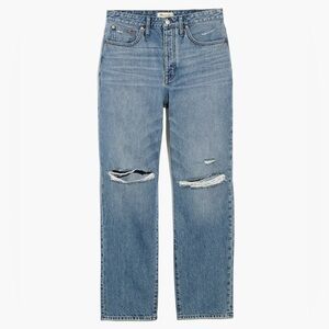 Madewell‎ The Dadjean in Fitzgerald Wash: Ripped Edition | 26 | EUC